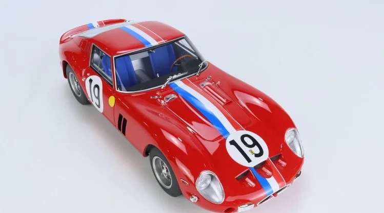 

GT Spirit 1:18 Ferrari 250 GTO #19 1962 Le mans F1 racing car limited Collect die-casting resin car model ornaments