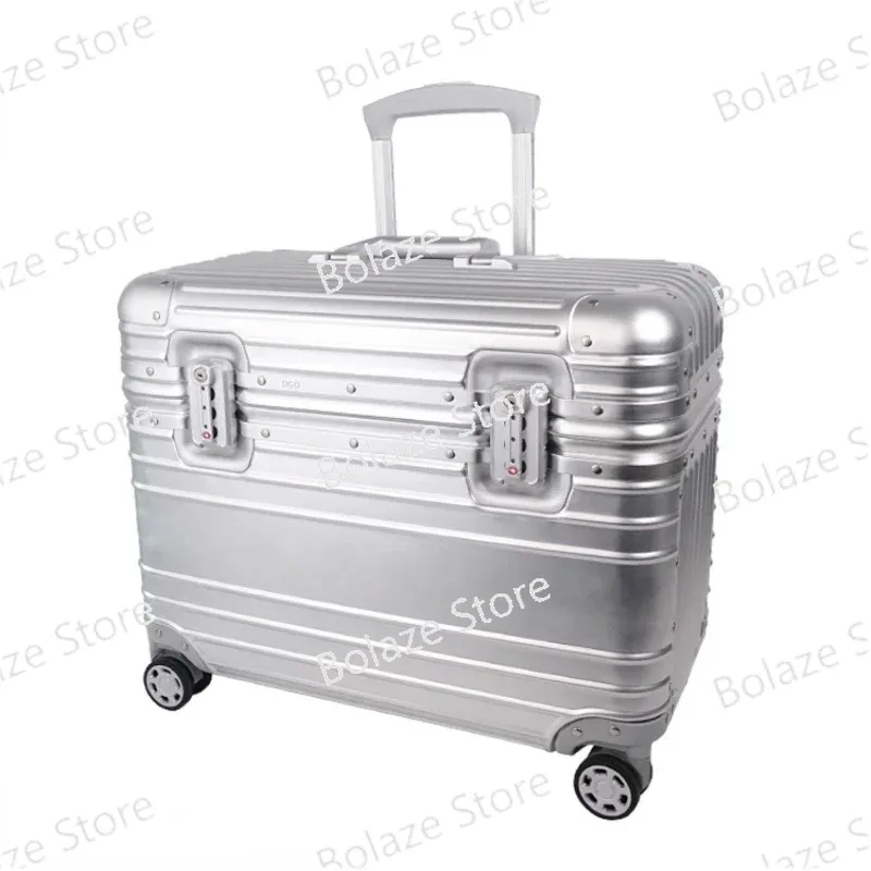 

Travel Bags Business Carry On Aluminium Pilot Case Luggage Suitcases Trolley Pilot Case