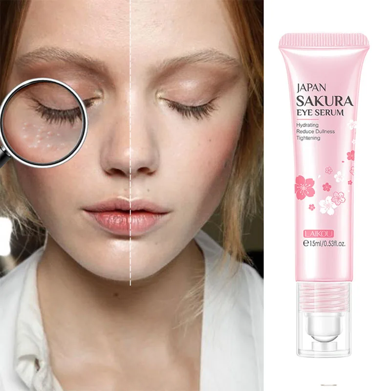 

Sakura Eye Crema Serum Colageno Contorno Creme Clareador De Manchas Pele Under Dark Circle Remover Ojeras Y Bolsas En Los Ojos