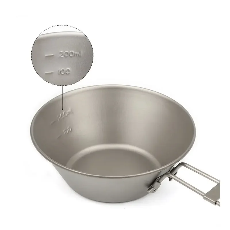 Миска из чистого титана для снега, 1 шт., портативная складная титановая чаша для кемпинга с защитой от ожогов, для повседневного использования, для широкого спектра применений 
Миска из чистого титана для снега, 1 шт., портативная складная титановая чаша для кемпинга с защитой от ожогов, для повседневного использования, для широкого спектра применений