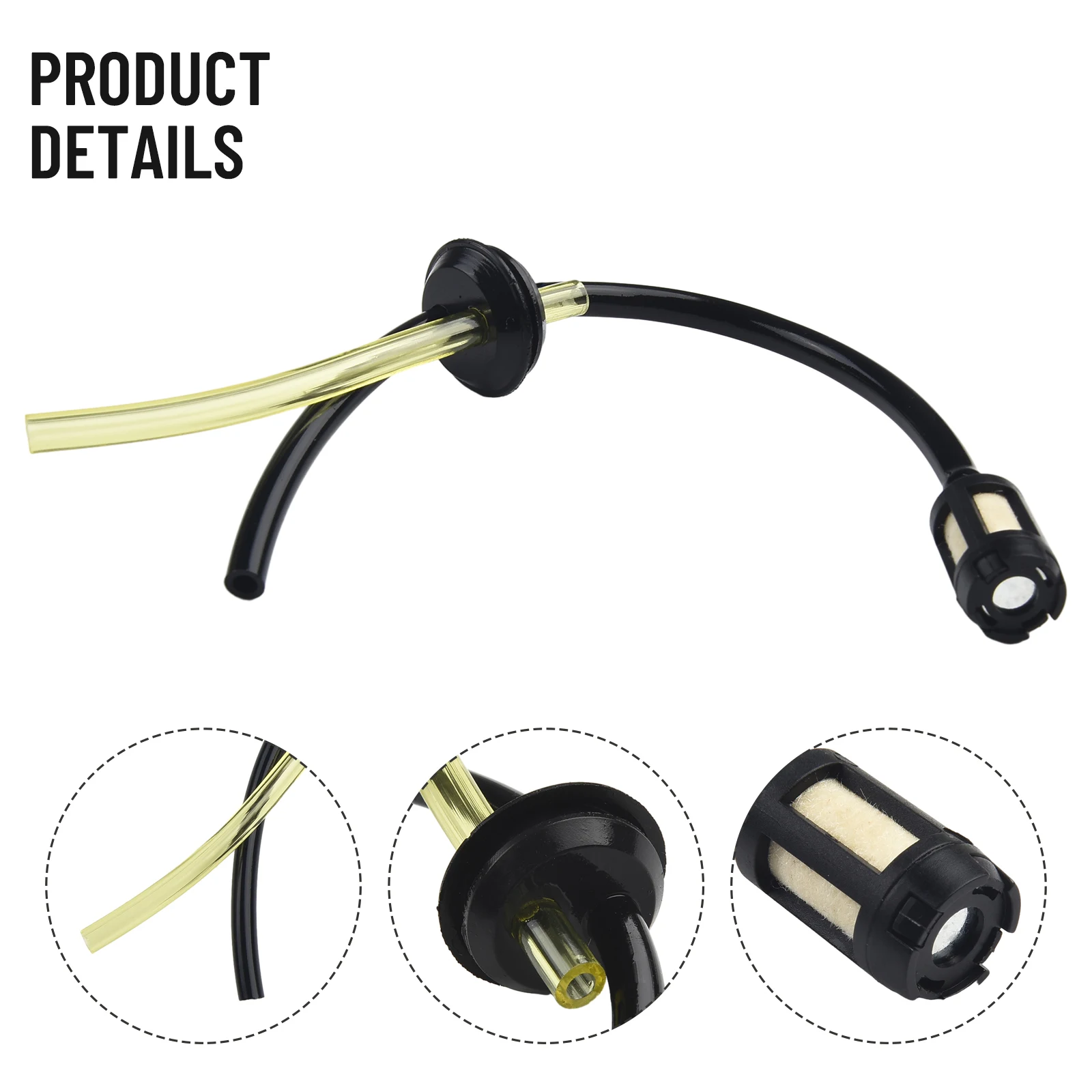 21cm/ 8.27 Inch Trimmer Hose Trimmer Hose 0.79x0.51 Inch 1pc 2x1.3cm ABS Filter Dimension Material Tank Filter
21cm/ 8.27 Inch Trimmer Hose Trimmer Hose 0.79x0.51 Inch 1pc 2x1.3cm ABS Filter Dimension Material Tank Filter