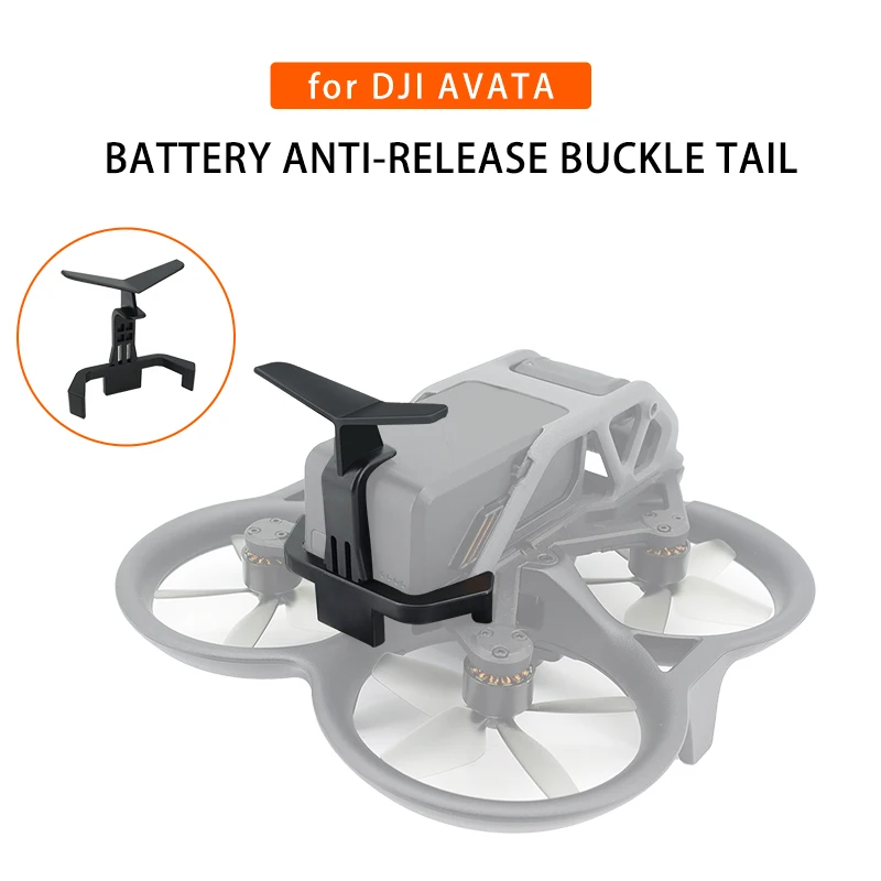 

For DJI AVATA Crossover Machine Battery Anti falling Buckle Tail Wing Spoiler Decoration UAV Accessories