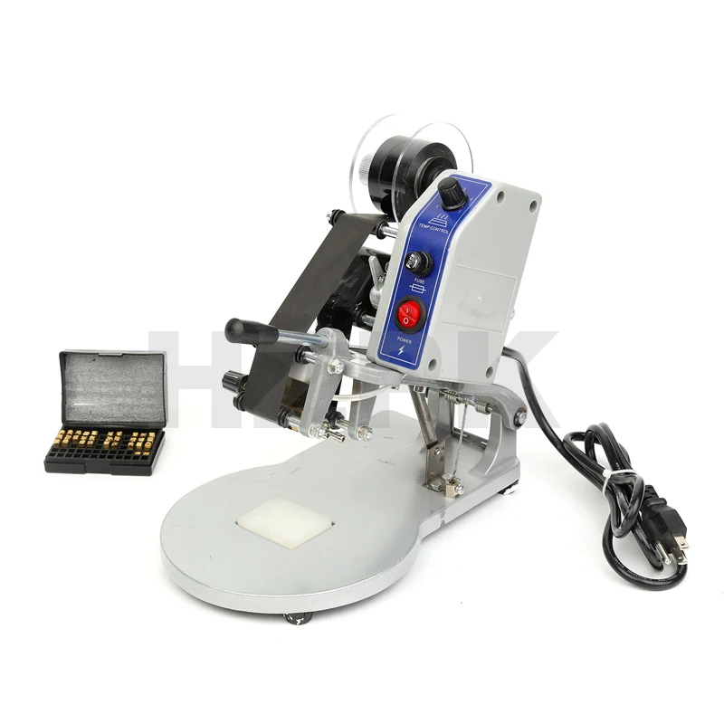 HZPK DY8 Manual Hand Color Ribbon Hot Inkjet Hot Stamping Foil Date And Printing Coding Machine
HZPK DY8 Manual Hand Color Ribbon Hot Inkjet Hot Stamping Foil Date And Printing Coding Machine