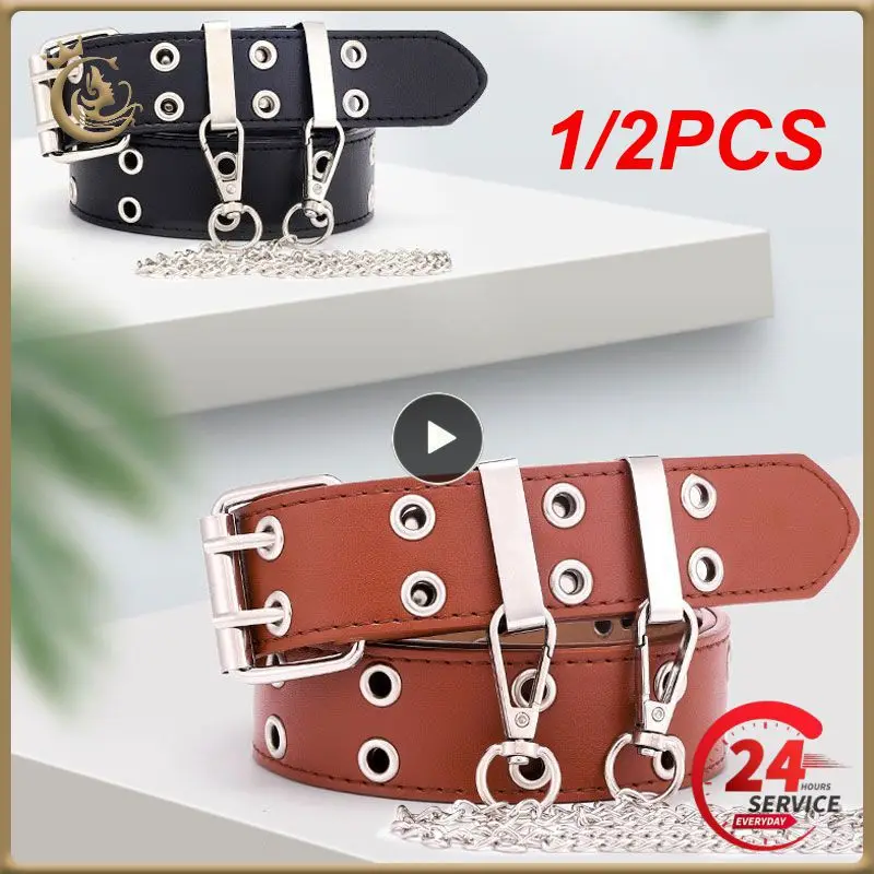 1/2PCS Fashion Alloy women Belts Chain luxury for Genuine Leather New style Pin Buckle Jeans Decorative Ladies Retro Decorative
1/2PCS Fashion Alloy women Belts Chain luxury for Genuine Leather New style Pin Buckle Jeans Decorative Ladies Retro Decorative
