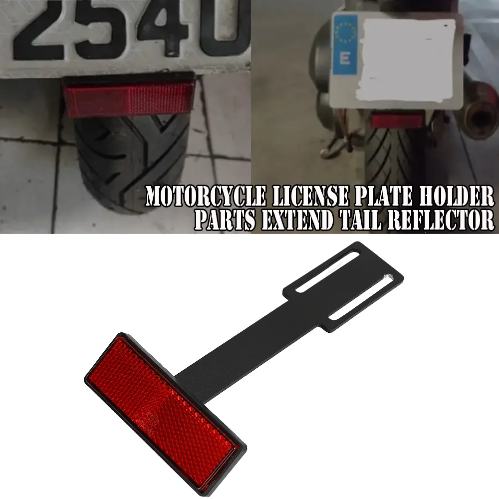 

For SUZUKI GSF1250 GSF1250S GSF125S GSF250 GSF600 BANDIT GSF600S Motorcycles License Plate Holder Parts Extend Tail Reflector