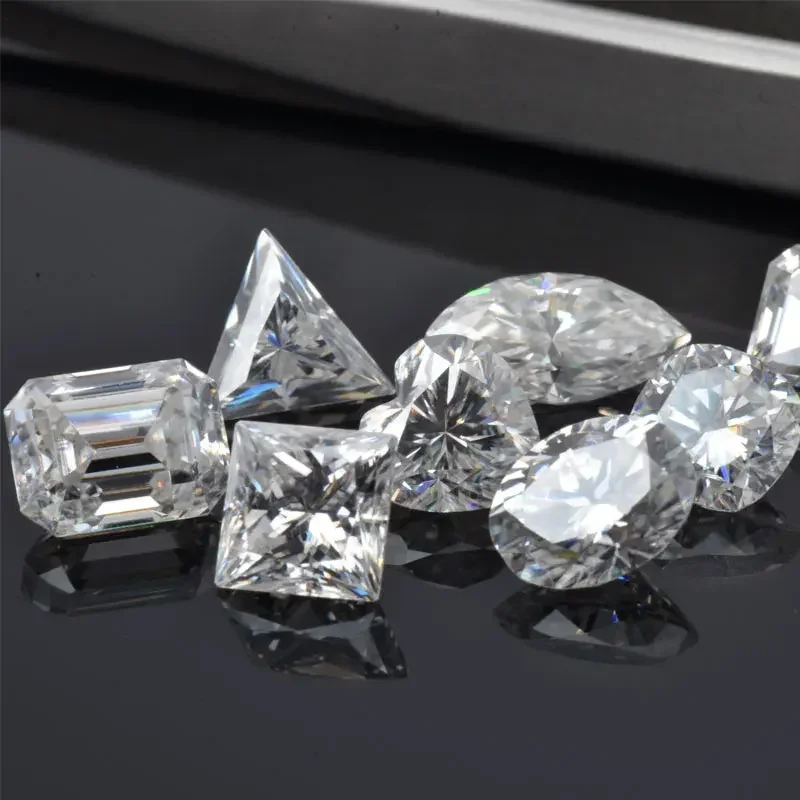 Moissanite Stone Wholesale White D Color Multiple Shapes Vvs1 with GRA Certified Moissanite Stone Jewelry Making Materials
Moissanite Stone Wholesale White D Color Multiple Shapes Vvs1 with GRA Certified Moissanite Stone Jewelry Making Materials