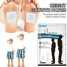 6Pcs/Bag Height Increase Foot Patch Body Height Enhancer Bone Growth Foot Plaster Herbal Height Growth Patch
6Pcs/Bag Height Increase Foot Patch Body Height Enhancer Bone Growth Foot Plaster Herbal Height Growth Patch