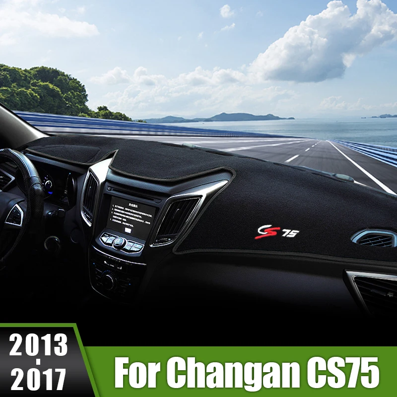 For Changan CS75 2013 2014 2015 2016 2017 Car Dashboard Mat Avoid Light Sun Shade Pad Cover Anti-UV Carpets Interior Accessories
For Changan CS75 2013 2014 2015 2016 2017 Car Dashboard Mat Avoid Light Sun Shade Pad Cover Anti-UV Carpets Interior Accessories