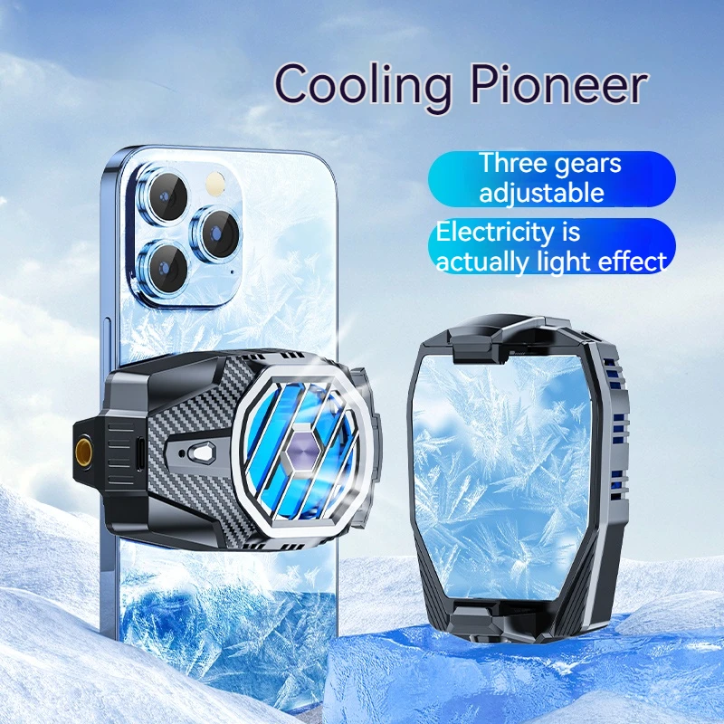 Mobile Phone Cooler Cooling Fan 3-speed Radiator Phone Cooler System Cool Heat Sink Portable Game Heat Sink
Mobile Phone Cooler Cooling Fan 3-speed Radiator Phone Cooler System Cool Heat Sink Portable Game Heat Sink