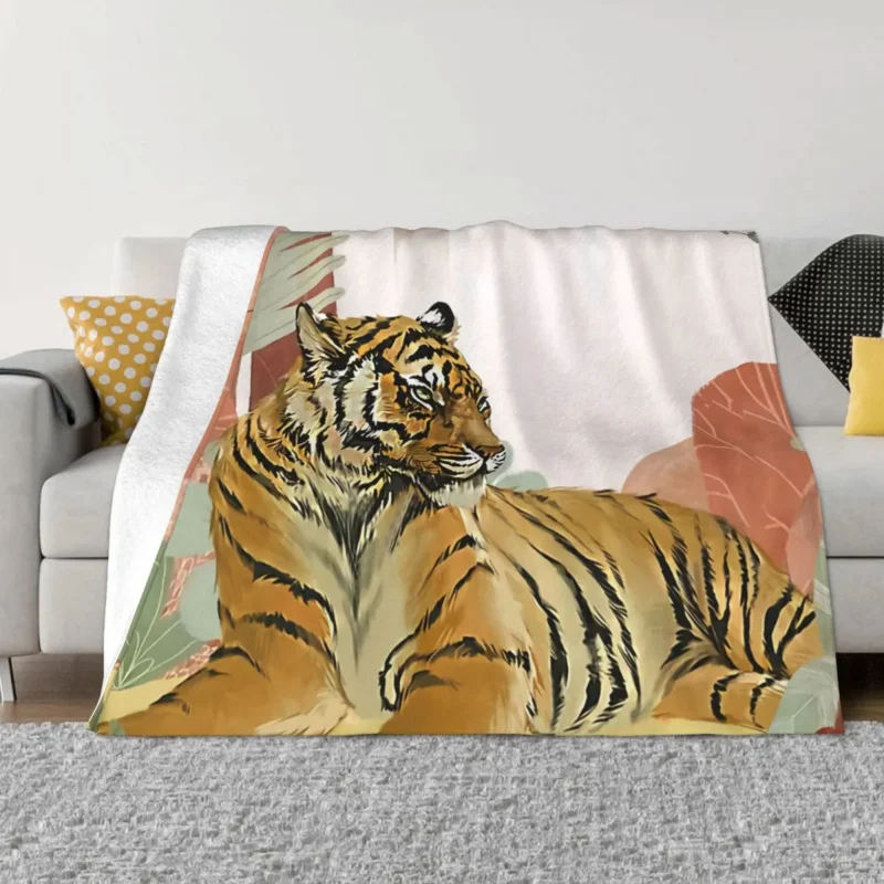 Tiger King of the Forest Animal Blankets Coral Fleece Plush Decoration Bedroom Bedding Couch Bedspread
Tiger King of the Forest Animal Blankets Coral Fleece Plush Decoration Bedroom Bedding Couch Bedspread