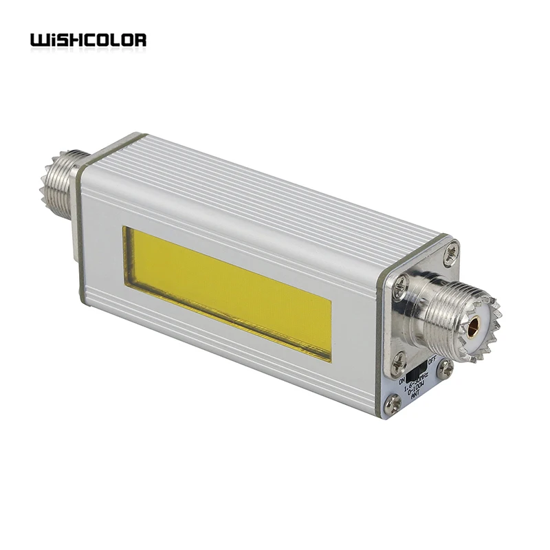 Wishcolor 0-100W 1.8M-30M 2.23 Inch OLED Handheld Portable Mini Standing Wave Meter SWR Shortwave Power Meter Housing
Wishcolor 0-100W 1.8M-30M 2.23 Inch OLED Handheld Portable Mini Standing Wave Meter SWR Shortwave Power Meter Housing