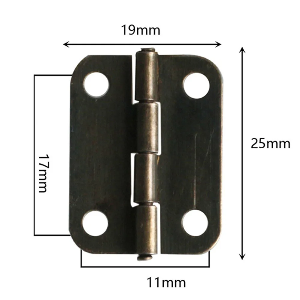 20pcs Mini Hinge Antique Jewelry Chest Gift Wine Wooden Box Case Decorative Hardware Furniture Dollhouse Cabinet Door Hinge
20pcs Mini Hinge Antique Jewelry Chest Gift Wine Wooden Box Case Decorative Hardware Furniture Dollhouse Cabinet Door Hinge