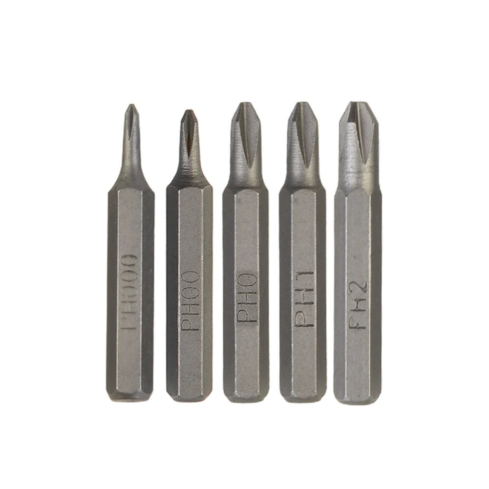 H4×28mm Cross Screwdriver Bits PH0000 PH000 PH00 PH0 PH1 PH2 4mm Hex Shank Drill Electric Screwdriver Set
H4×28mm Cross Screwdriver Bits PH0000 PH000 PH00 PH0 PH1 PH2 4mm Hex Shank Drill Electric Screwdriver Set