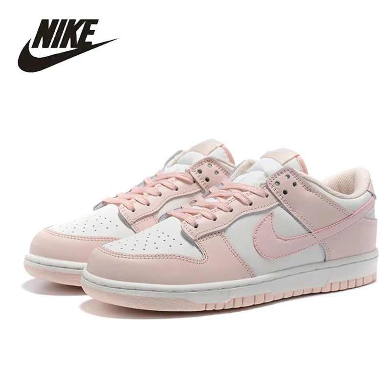 

Nike SB Dunk Low Pro Women's Skateboarding Shoes Pink Low Cut Outdoor Walking Jogging Men Sneakers Lace Up Athletic Shoes