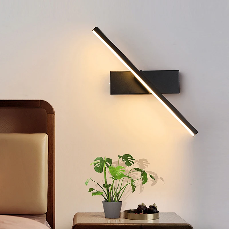 Bedroom Bedside Wall Light 330° Rotatable Adjustable Light Angle Indoor LED Wall Lamp Simple Light Fixture Aluminum AC90-160V
Bedroom Bedside Wall Light 330° Rotatable Adjustable Light Angle Indoor LED Wall Lamp Simple Light Fixture Aluminum AC90-160V