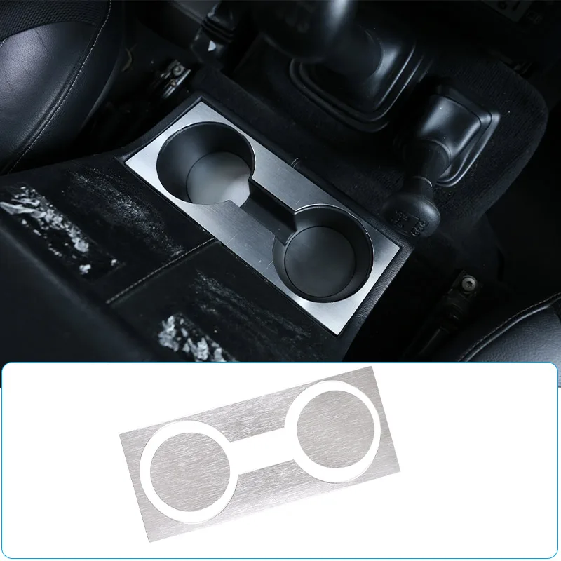Aluminum Alloy Car Central Water Cup Holder Sequin Decorative Frame Sticker For Land Rover Defender 2004-2018 Car Accessories
Aluminum Alloy Car Central Water Cup Holder Sequin Decorative Frame Sticker For Land Rover Defender 2004-2018 Car Accessories