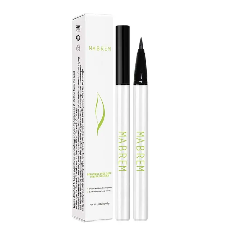 Waterproof Quick Dry Liquid Eyeliner Sweatproof Anti-oil Smudge-Proof Long-lasting Black Eyeliner Pencil Beauty Eyes Makeup Tool
Waterproof Quick Dry Liquid Eyeliner Sweatproof Anti-oil Smudge-Proof Long-lasting Black Eyeliner Pencil Beauty Eyes Makeup Tool