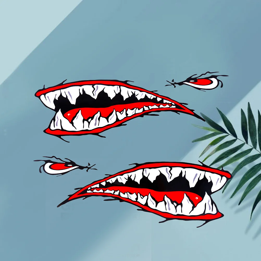 Shark Sticker Funny Creative PVC Sproof Decorative Sticker for Kayak Car Boat
Shark Sticker Funny Creative PVC Sproof Decorative Sticker for Kayak Car Boat