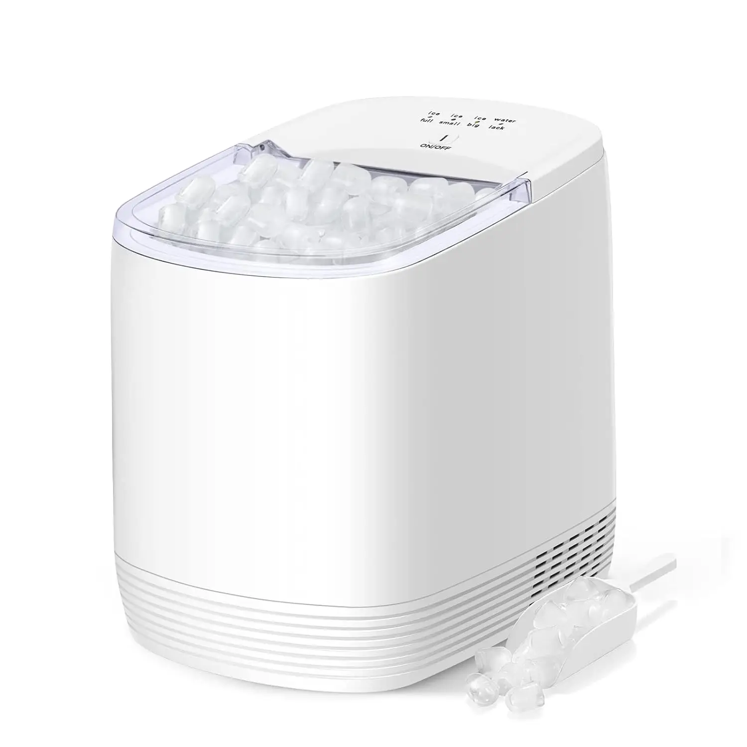Ice Maker Machine Portable Ice Maker 35Lbs/24H 9pcs Ice Cubes Ready in 5-8 Mins, Portable Ice Maker for Home/Kitchen/Party
Ice Maker Machine Portable Ice Maker 35Lbs/24H 9pcs Ice Cubes Ready in 5-8 Mins, Portable Ice Maker for Home/Kitchen/Party