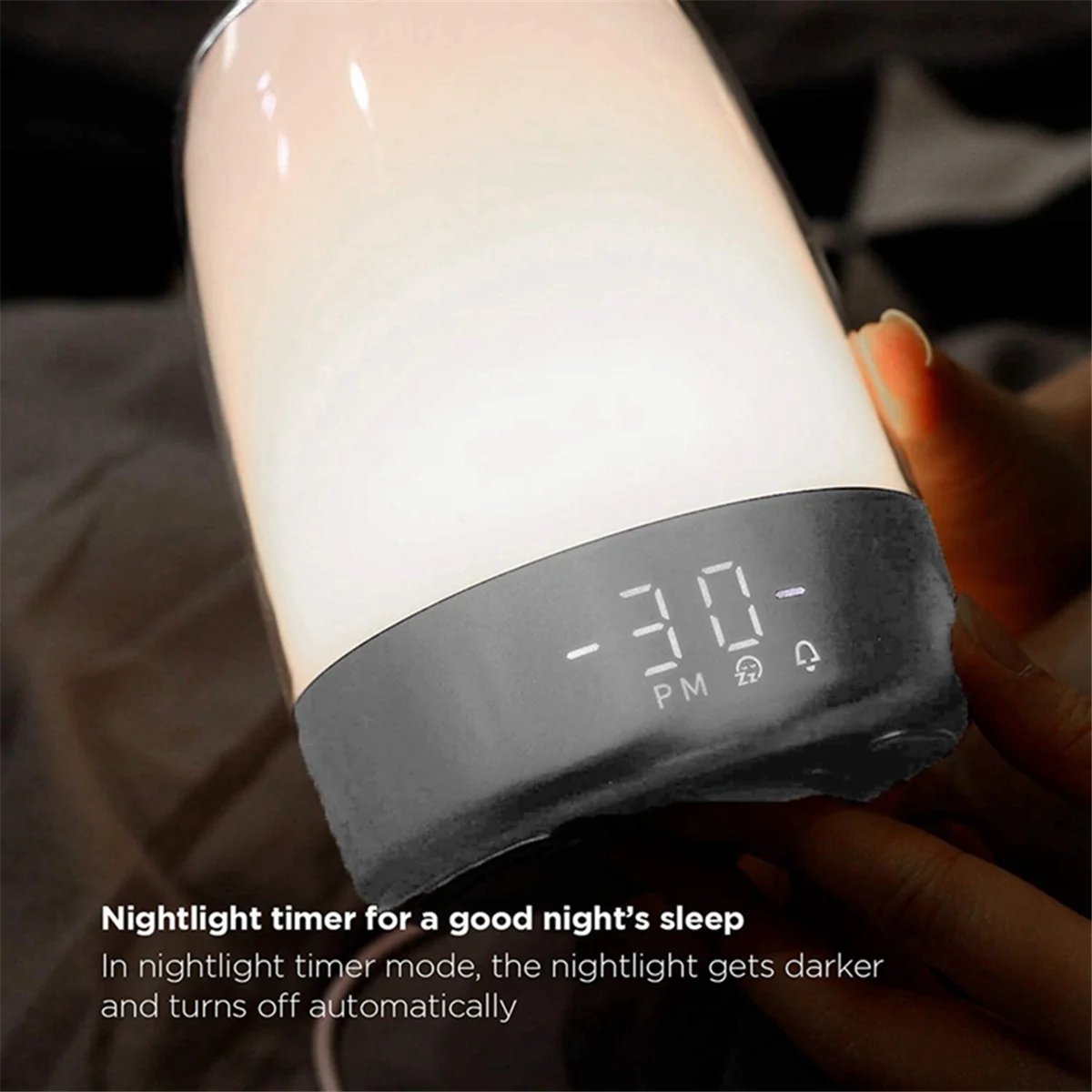 Sunrise Wake Up Alarm Clock Night Light, Alarm & Snooze, 5 Color Night Light, Auto Color Change, Night Light Timer
Sunrise Wake Up Alarm Clock Night Light, Alarm & Snooze, 5 Color Night Light, Auto Color Change, Night Light Timer