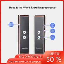2021 New 8+ Smart Voice Speech Translator Two-Way Real Time 45+ Multi-Language Translation For Learning Travelling Business Meet
2021 New 8+ Smart Voice Speech Translator Two-Way Real Time 45+ Multi-Language Translation For Learning Travelling Business Meet
