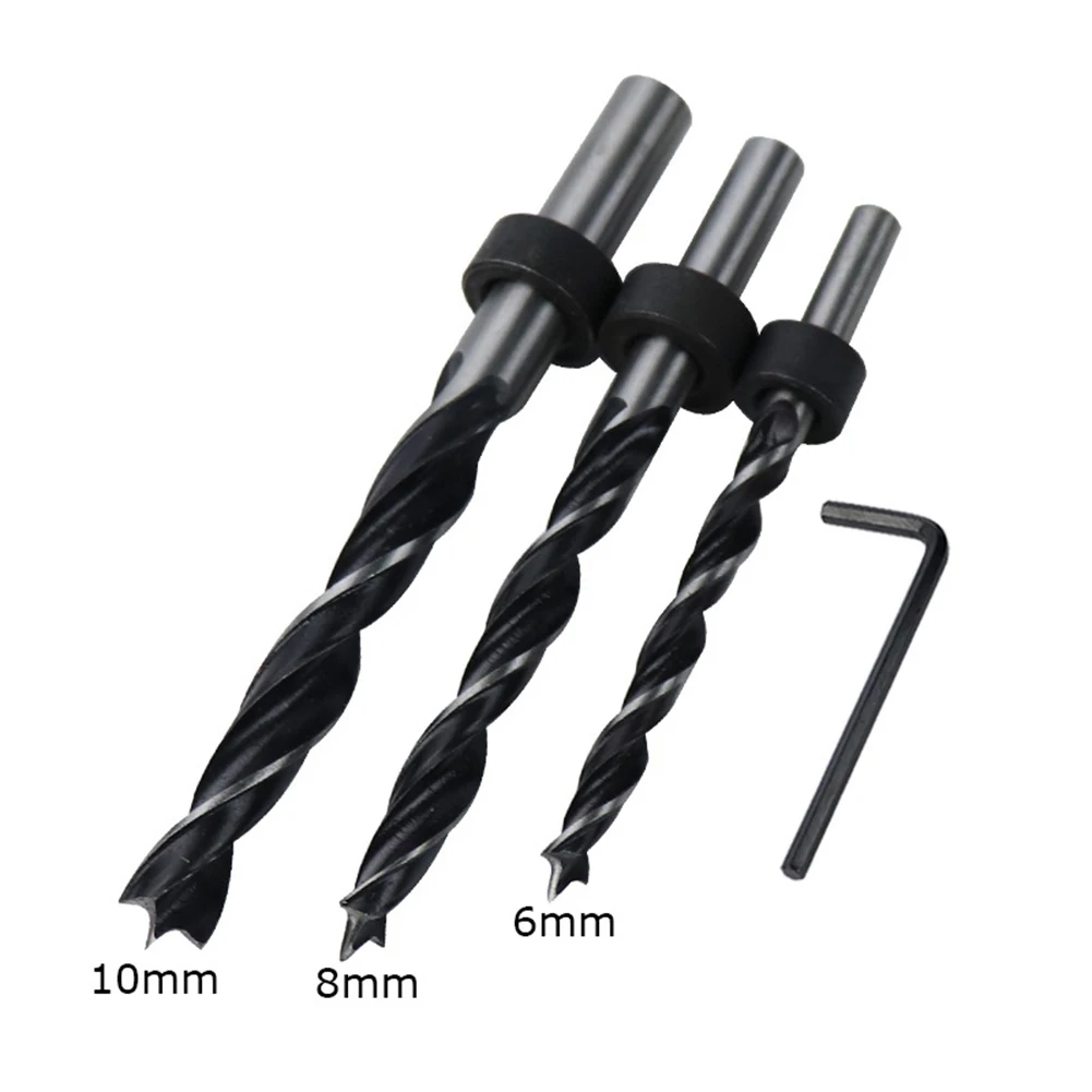 12PCS 6/8/10mm Wood Drill Bit 3-in-1 Screw Tapping Bit With Limiter Hole Puncher Drill Bits Workshop Equipment Power Tools
12PCS 6/8/10mm Wood Drill Bit 3-in-1 Screw Tapping Bit With Limiter Hole Puncher Drill Bits Workshop Equipment Power Tools