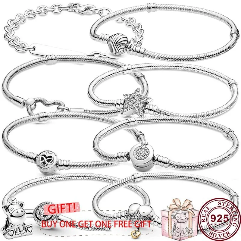 New Hot 925 Silver Exquisite Love Heart Shining Star Women's Bracelet Women's Original High Quality Charm Fashion Jewelry
New Hot 925 Silver Exquisite Love Heart Shining Star Women's Bracelet Women's Original High Quality Charm Fashion Jewelry