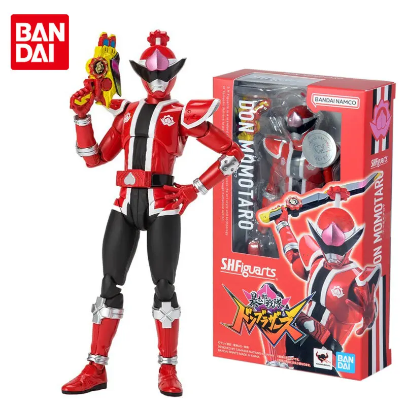 Bandai Original SHFiguarts Avataro Sentai Donbrothers Anime Figures Don MomoTaro Joints Movable Action Figure Toys for Children
Bandai Original SHFiguarts Avataro Sentai Donbrothers Anime Figures Don MomoTaro Joints Movable Action Figure Toys for Children