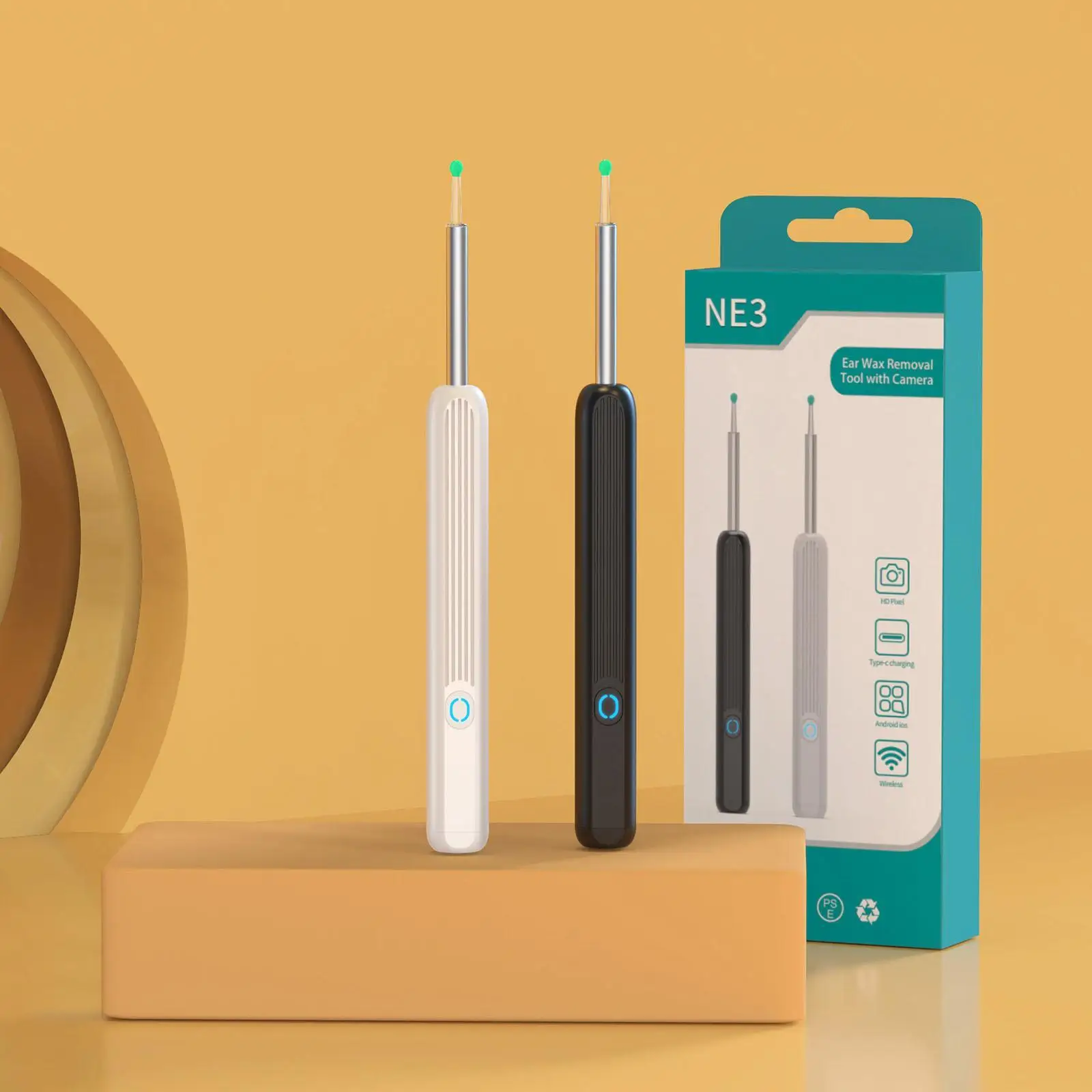 Visible Luminous Ear Scoop Ear Cleaner Set High Definition Flashlight Earpick Curettear Cleaning Earwax Remover Luminous Ear Set
Visible Luminous Ear Scoop Ear Cleaner Set High Definition Flashlight Earpick Curettear Cleaning Earwax Remover Luminous Ear Set
