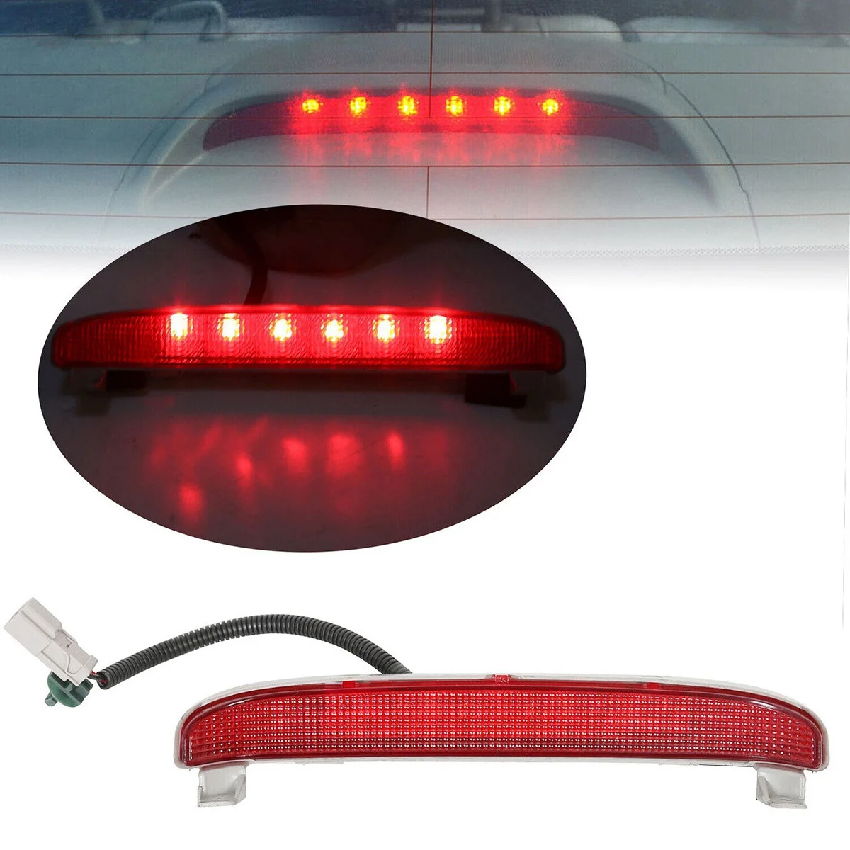 3Rd Brake Light Lamp LED for 2006-2011 Honda Civic EX Coupe High Mount Stop Brake Light
3Rd Brake Light Lamp LED for 2006-2011 Honda Civic EX Coupe High Mount Stop Brake Light