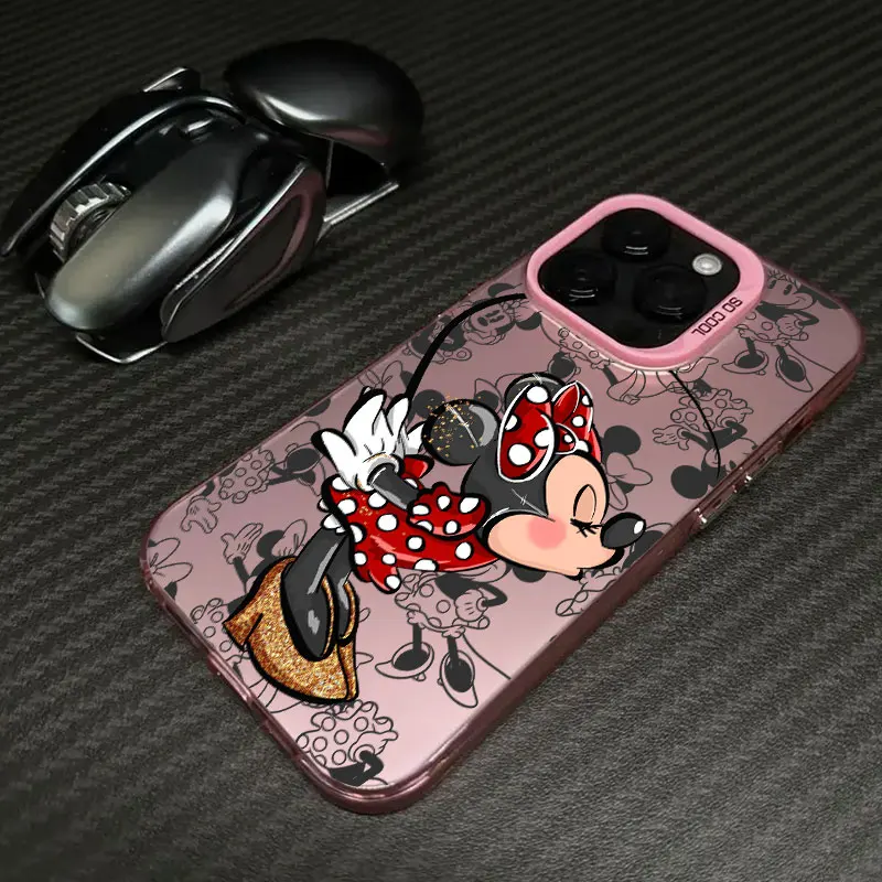 Disneys-Mickey Minnie Mouse Love Coque For Apple iPhone 16e 16 14 15 13 11 Pro Max Case Plus 12 Mini 16e Shockproof Phone Cover Disneys-Mickey Minnie Mouse Love Coque For Apple iPhone 16e 16 14 15 13 11 Pro Max Case Plus 12 Mini 16e Shockproof Phone Cover
