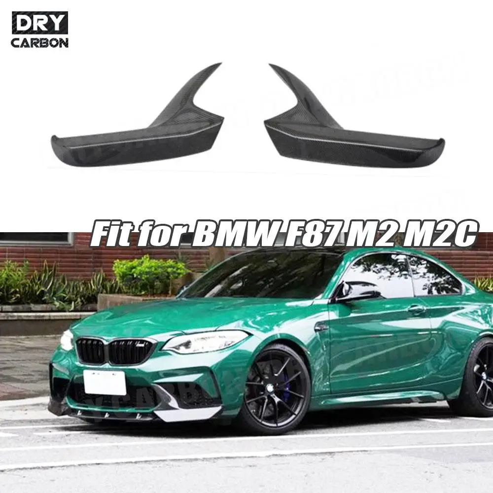 For BMW 2 Series F87 M2 M2C Competition 2018-2020 Car Decoration Carbon Fiber Front Bumper Lip And Side Splitters Bodykits
For BMW 2 Series F87 M2 M2C Competition 2018-2020 Car Decoration Carbon Fiber Front Bumper Lip And Side Splitters Bodykits
