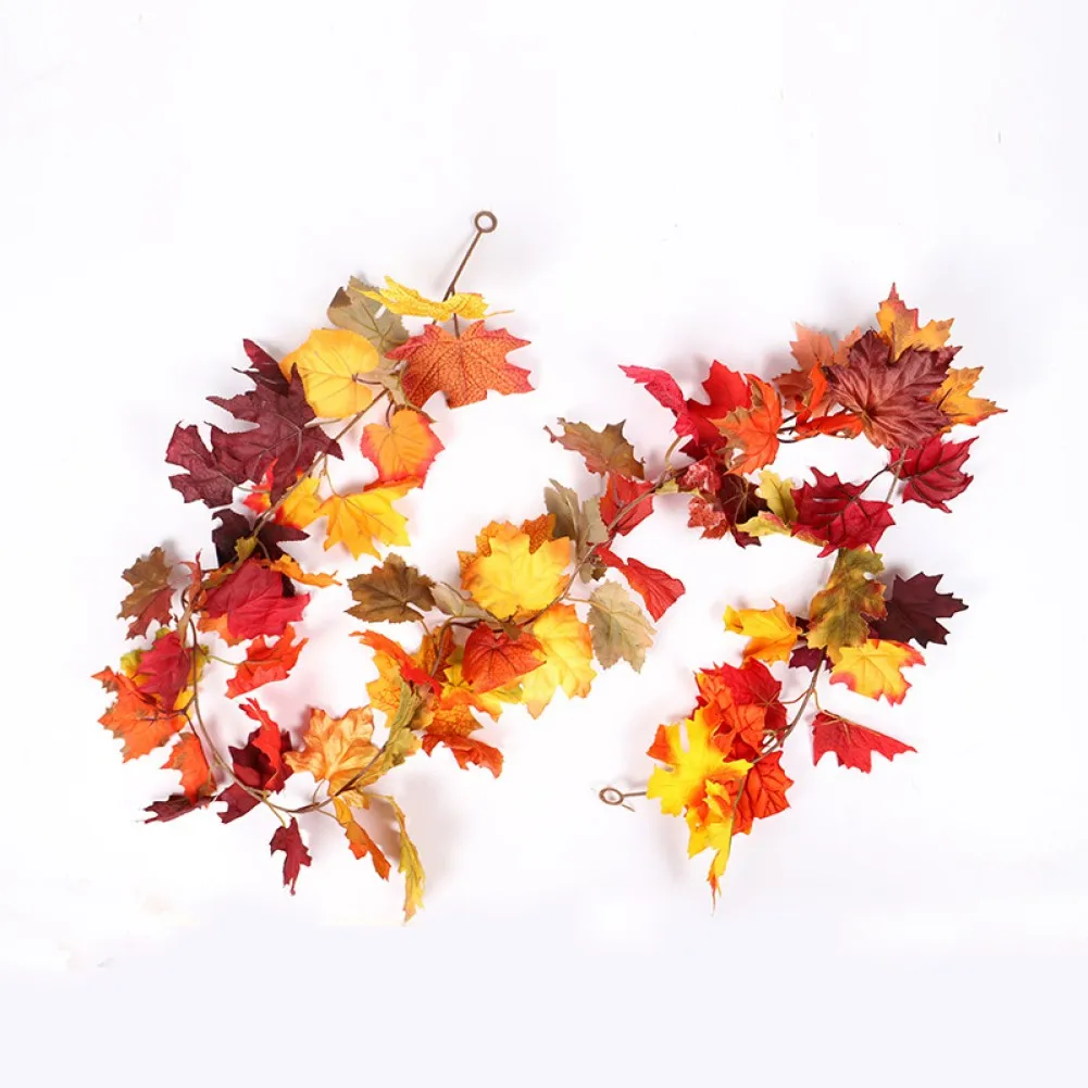 170cm Autumn Maple Leaf Vine With Light Fall Fake Silk Leaves Craft Wedding Party Decor Artificial Maple Leaf Leaves LED Light
170cm Autumn Maple Leaf Vine With Light Fall Fake Silk Leaves Craft Wedding Party Decor Artificial Maple Leaf Leaves LED Light