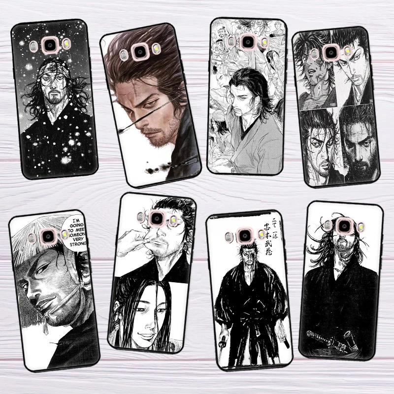 vagabond miyamoto musashi Case For Samsung J4 J6 Plus A6 A7 A8 A9 J8 2018 J1 J3 J5 J7 2016 A3 A5 2017 Back Cover |