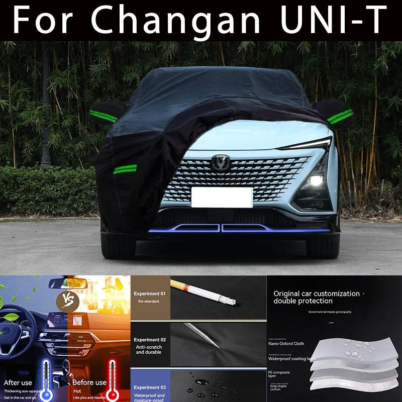 

For Changan UNI-T Outdoor Protection Full Car Covers Snow Cover Sunshade Waterproof Dustproof Exterior Car accessories