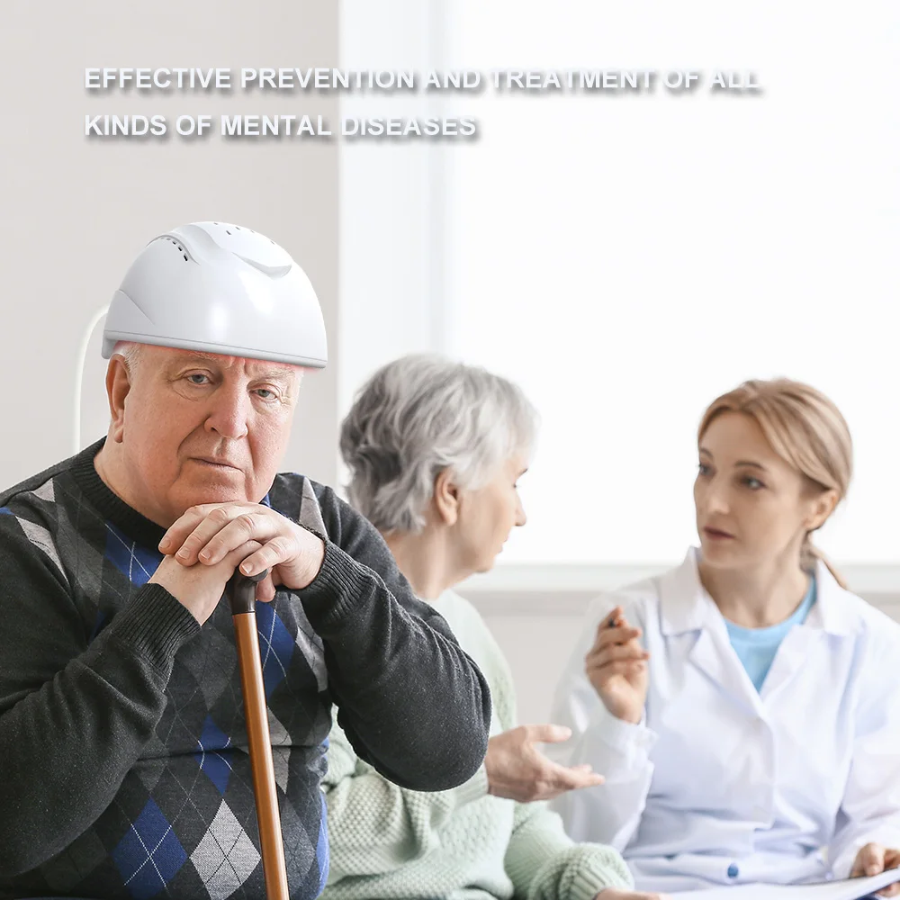 

Neurodegenerative Diseases Treatment 810nm LED Infrared Light Therapy PDT Machine Brain Photobiomodulation Helmet