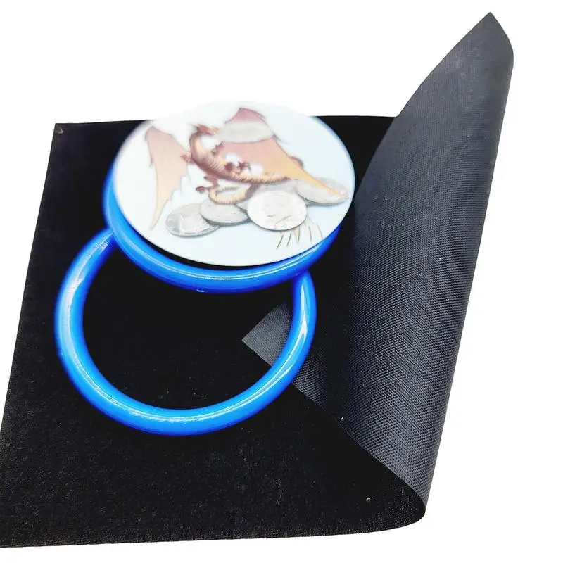 Double Ring Swallow Money Funny Swallow Coin Double Ring Magic Tricks Coin Disappear Kids Toy Magic Props Entertaining Holiday
Double Ring Swallow Money Funny Swallow Coin Double Ring Magic Tricks Coin Disappear Kids Toy Magic Props Entertaining Holiday