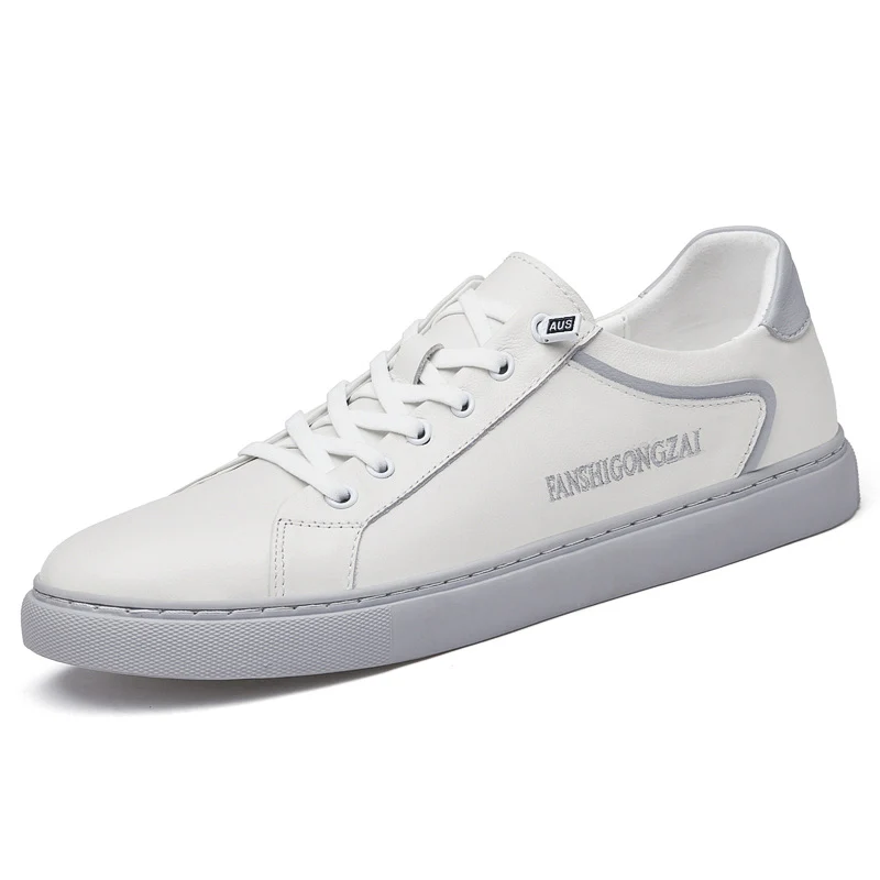 2022 New Men Shoes Casual Trend White Men Shoes Breathable Fashion Male Footwear Korean Style Genuine Leather Man's White Flats
2022 New Men Shoes Casual Trend White Men Shoes Breathable Fashion Male Footwear Korean Style Genuine Leather Man's White Flats