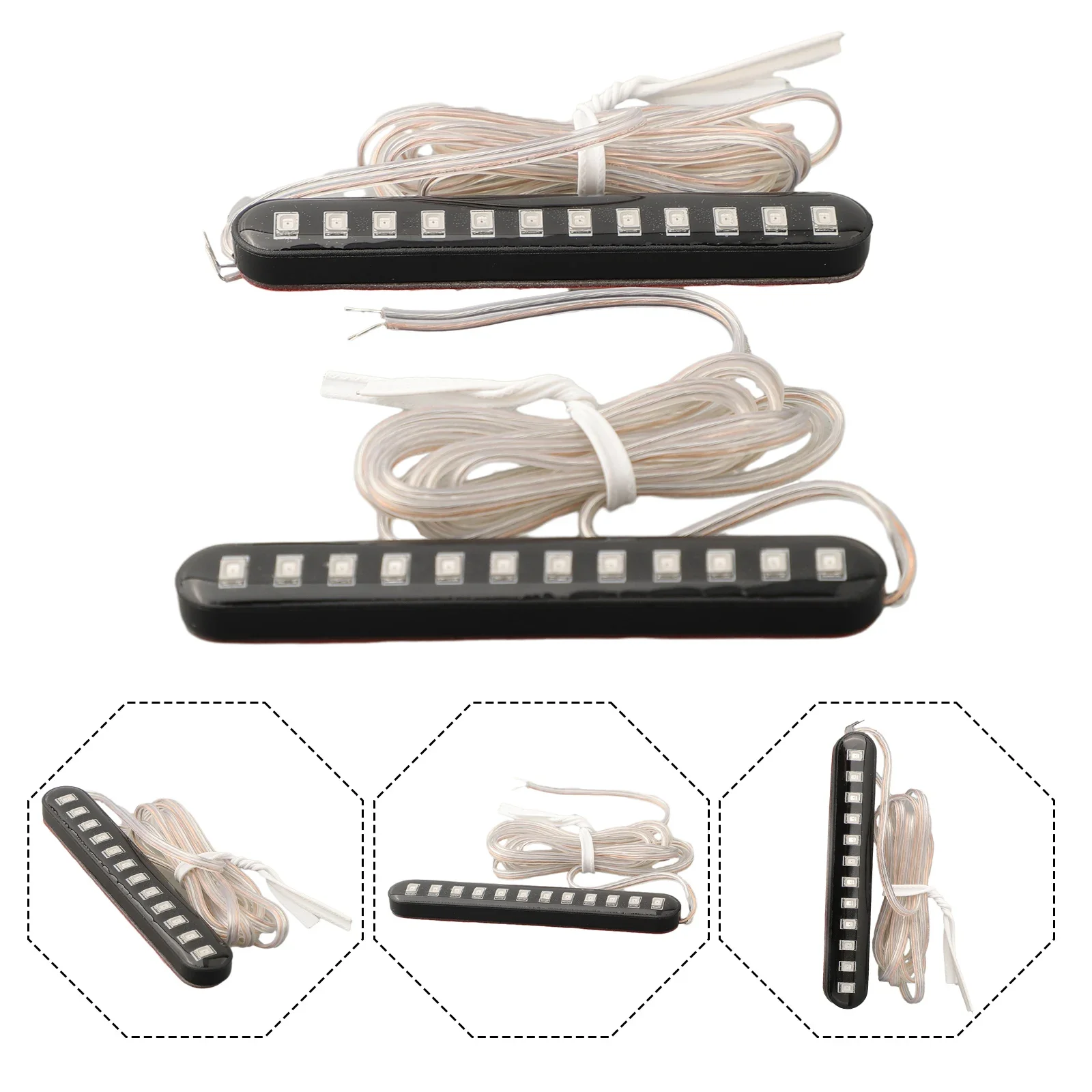 2X 12V Flowing Water Turn Signal Sequential Flowing Motorcycle 12 LED Mini Strips Turn Signal Light Amber Motorcycle Parts
2X 12V Flowing Water Turn Signal Sequential Flowing Motorcycle 12 LED Mini Strips Turn Signal Light Amber Motorcycle Parts