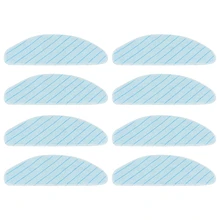8Pcs Washable Mopping Cloth For ECOVACS Deebot T9 Robot Vacuum Cleaner Series Parts Replacement
8Pcs Washable Mopping Cloth For ECOVACS Deebot T9 Robot Vacuum Cleaner Series Parts Replacement