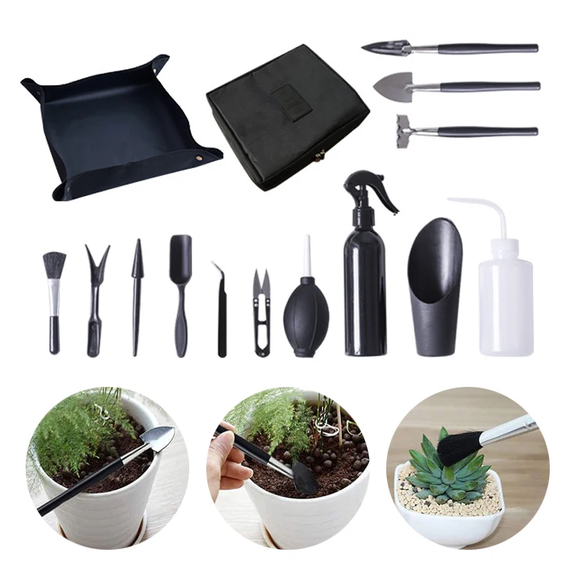 14Pcs Succulent Plants Tools Portable Plants Bonsai Flower Cultivation Supplies Professional Indoor Household Garden Hand Tools
14Pcs Succulent Plants Tools Portable Plants Bonsai Flower Cultivation Supplies Professional Indoor Household Garden Hand Tools