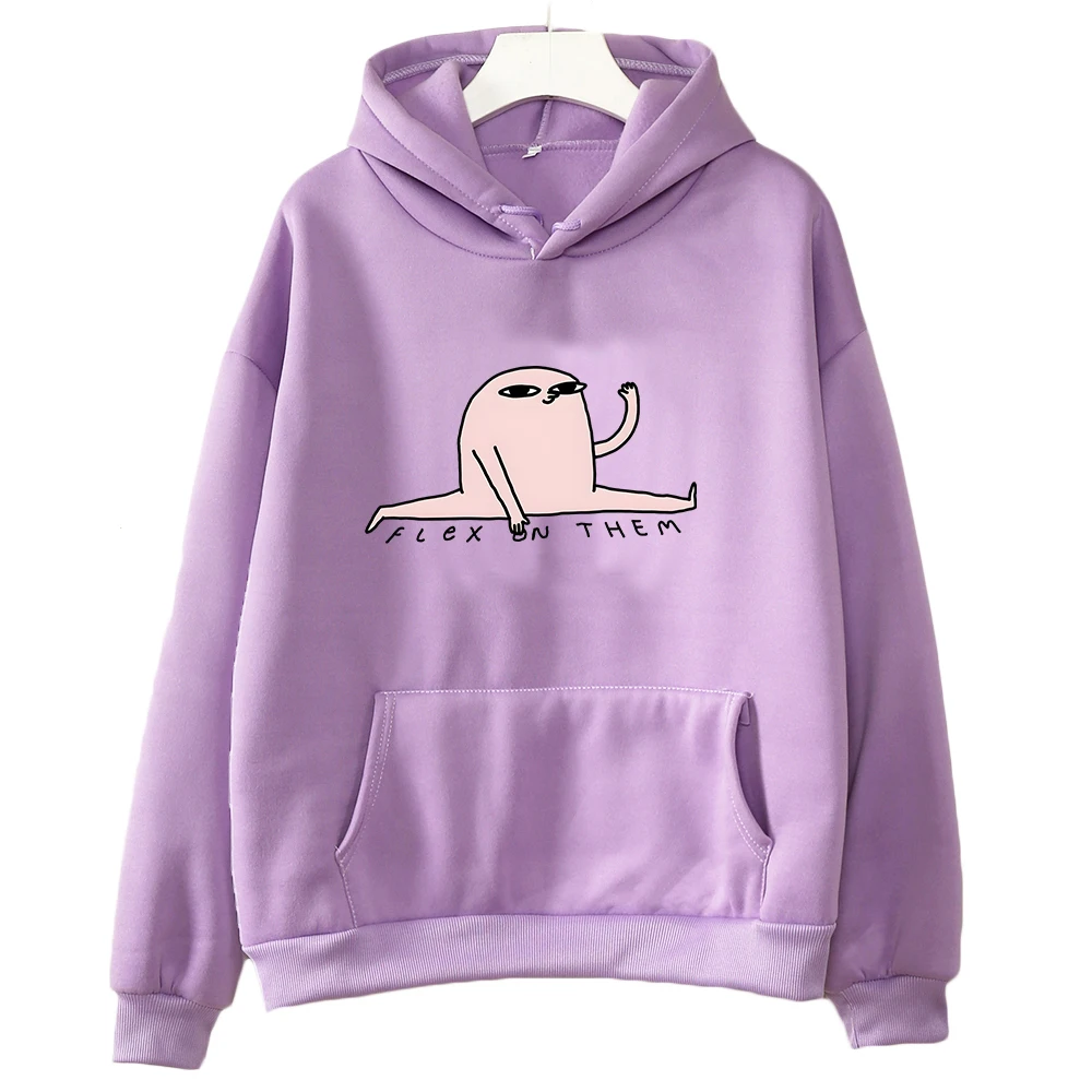 Ketnipz Flex on Them Hoodies Women Long Sleeve Hooded Sweatshirts Kawaii Cartoon Graphic Pullovers Comic Korean Fashion Hoodie
Ketnipz Flex on Them Hoodies Women Long Sleeve Hooded Sweatshirts Kawaii Cartoon Graphic Pullovers Comic Korean Fashion Hoodie