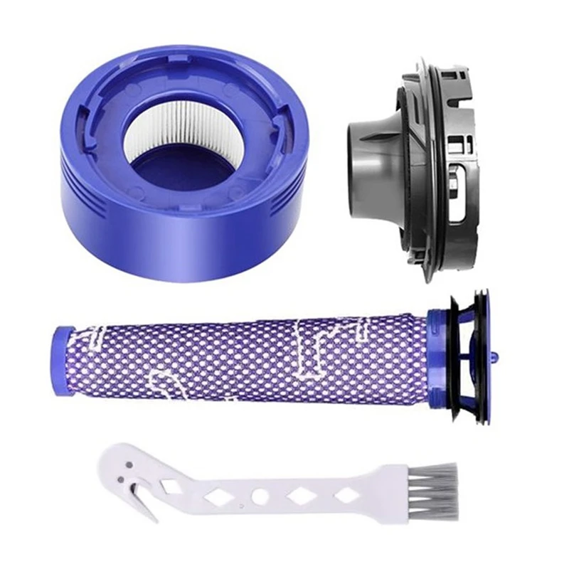 Motor Rear Cover&Rear Filter&Pre-Filters Kit for Dyson V7/V8 Vacuum Cleaner Replacemnet Accessories |