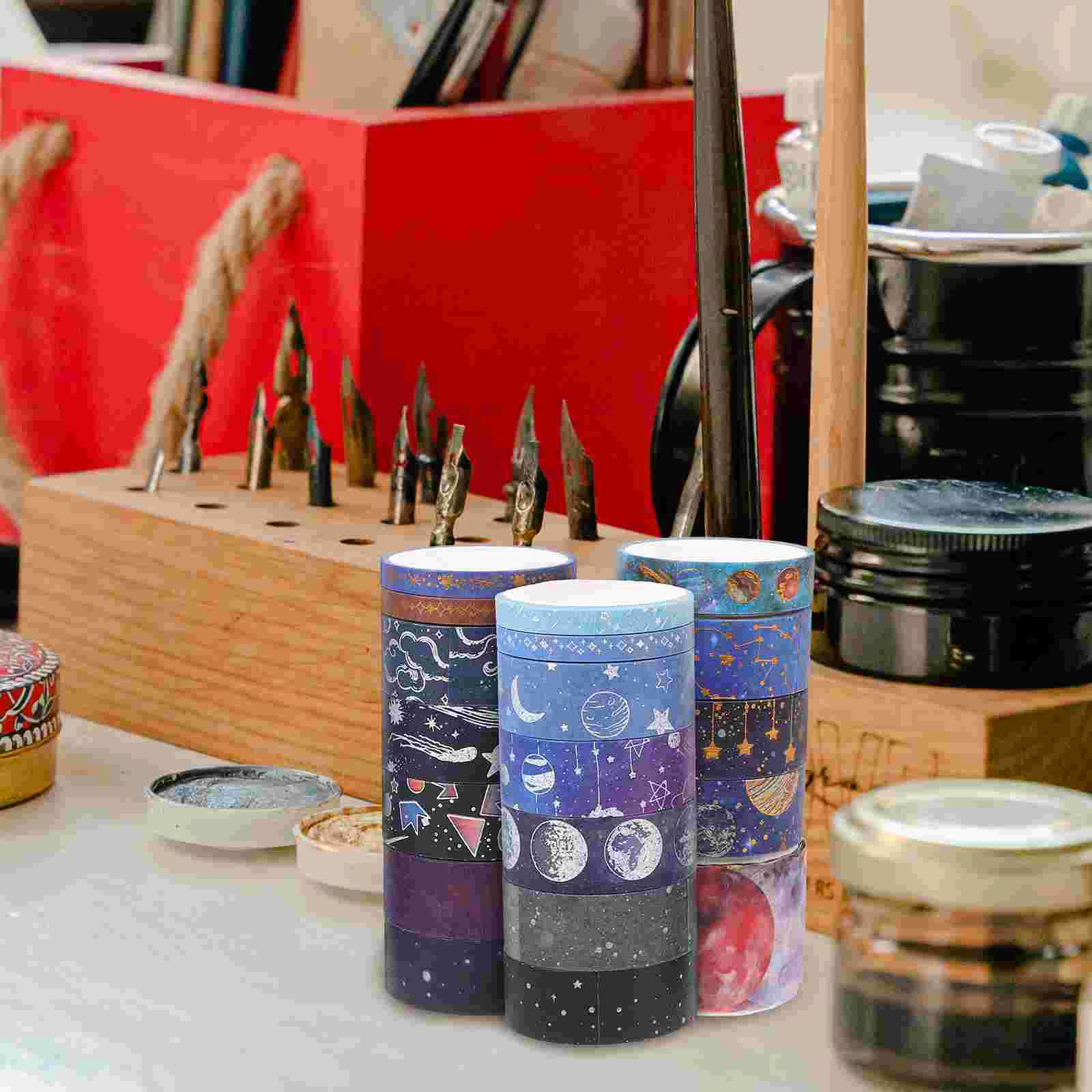 19 Rolls Christmas Items Craft Tape DIY Scrapbook Tapes Journaling Supplies Washi Thin Stationery
19 Rolls Christmas Items Craft Tape DIY Scrapbook Tapes Journaling Supplies Washi Thin Stationery