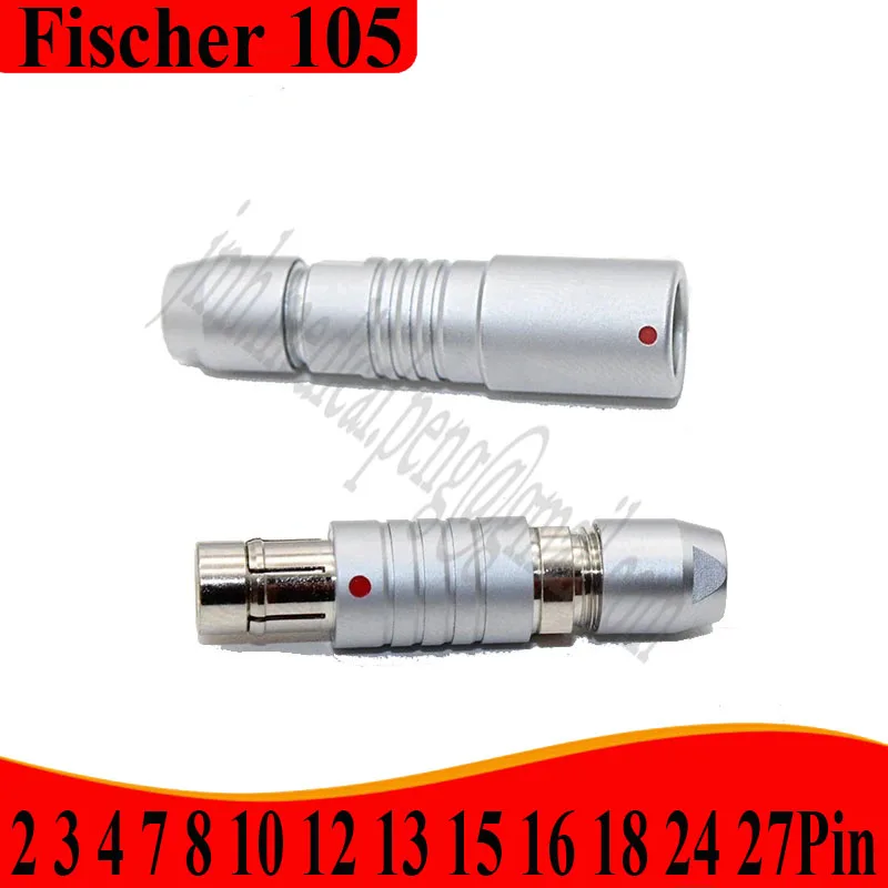 

Fischer 105 3F M18 2 3 4 7 8 10 12 13 15 16 18 24 27 Pin Waterproof Push-pull Self-locking Free Plug And Socket Round Connector