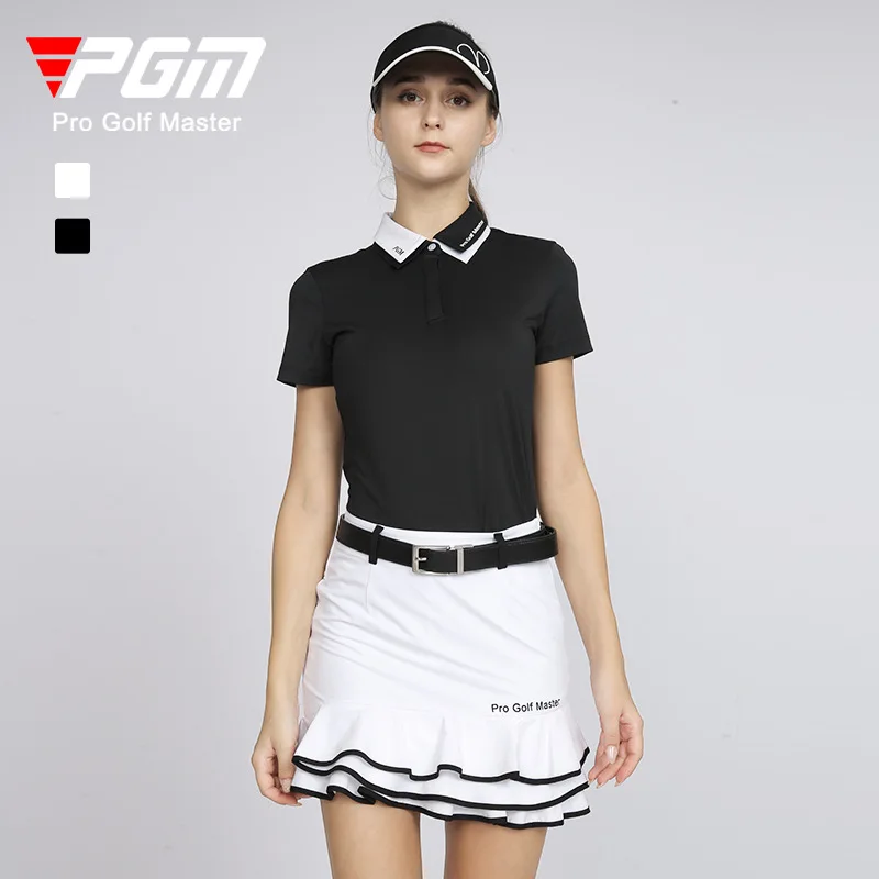 PGM Golf Women's T-Shirts Sports Leisure Summer Short Sleeve Lady Clothing Quick Dry Breathable YF472 Wholesale
PGM Golf Women's T-Shirts Sports Leisure Summer Short Sleeve Lady Clothing Quick Dry Breathable YF472 Wholesale