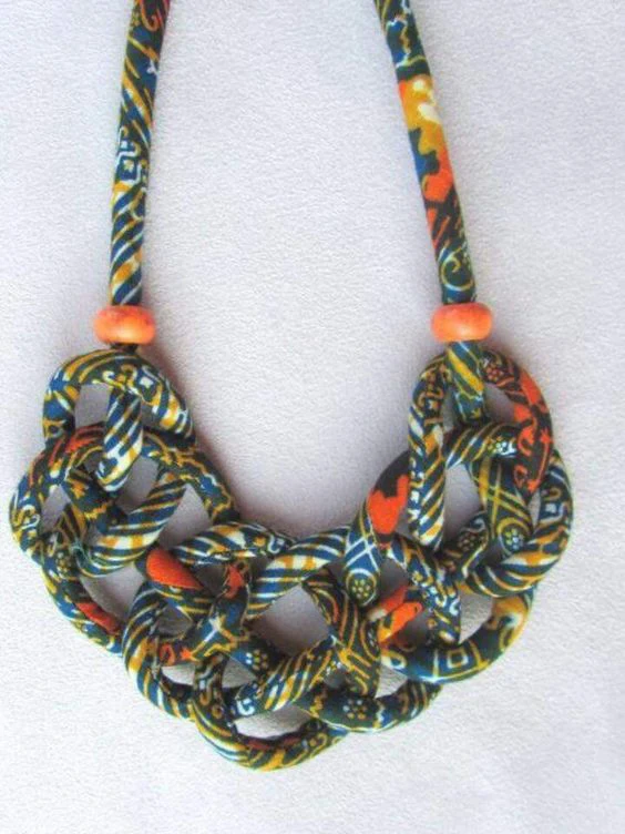 

Индивидуальное изящное ожерелье ручной работы в африканском стиле, ожерелья и подвески в стиле бохо, веревочная цепочка для подарка лучшим друзьям WYb559