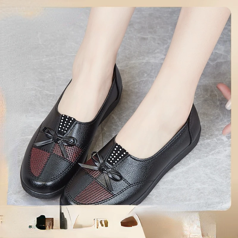 Retro Loafers Women Flats Spring Slip on Shoes Woman Spring Autumn Shallow Soft Mom Casual Shoes 2023
Retro Loafers Women Flats Spring Slip on Shoes Woman Spring Autumn Shallow Soft Mom Casual Shoes 2023