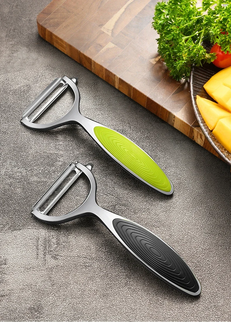 Food Grade Stainless Steel Peeler - 1PC Multi-function Carrot Grater Potato Fruit Kitchen Accessory 2025 Food Grade Stainless Steel Peeler - 1PC Multi-function Carrot Grater Potato Fruit Kitchen Accessory 2025