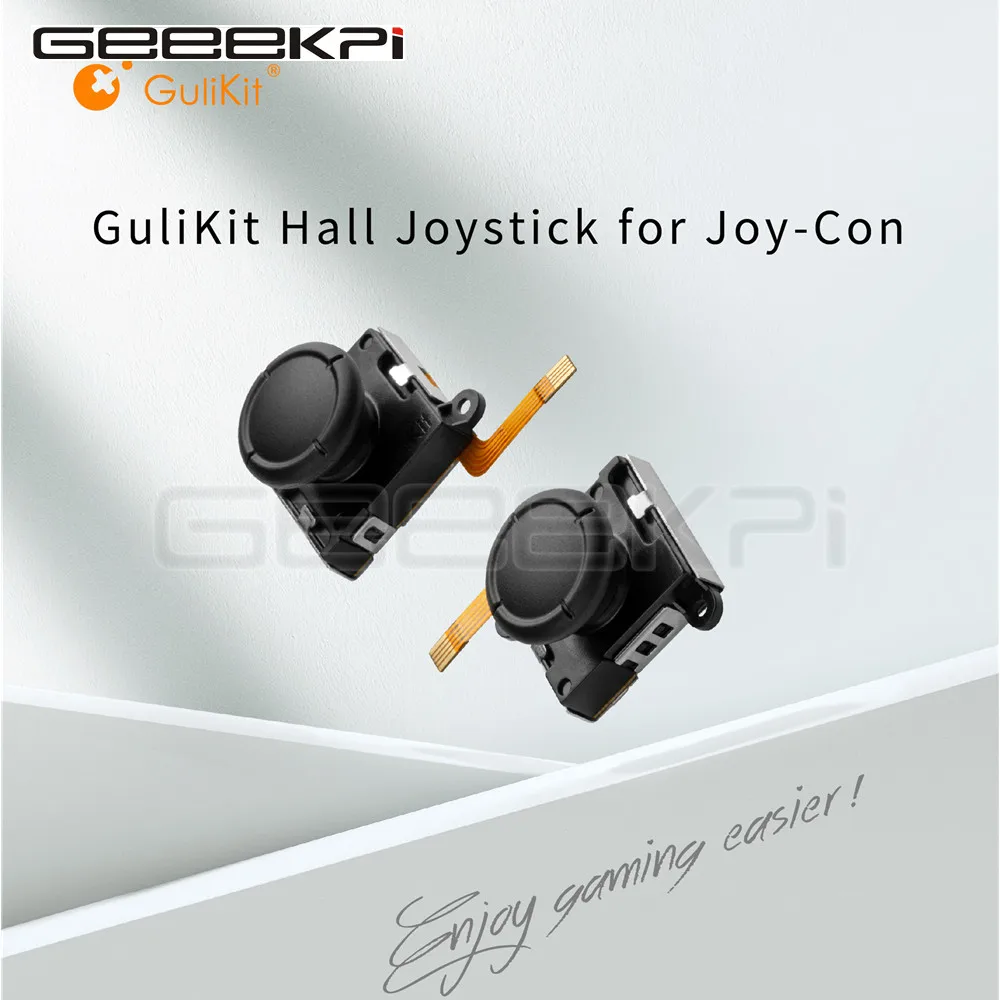 

Gulikit NS40 Hall Joystick for Joy-con Repair Replacement for Nintendo Swith OLED NS Lite Joycon Stick Cap Gamepad Accessories